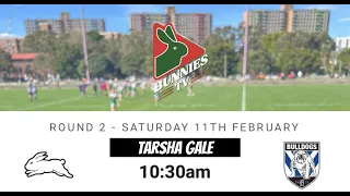 Rabbitohs v Bulldogs - Rd2 Tarsha Gale - Live & Free