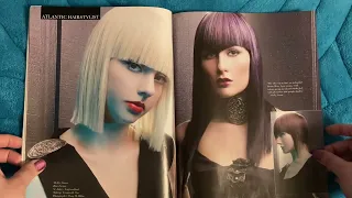 [ASMR] Softly Spoken Hairstyle Magazine Page Flipping — Salon 2008