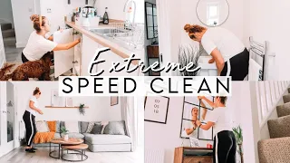 2020 WHOLE HOUSE CLEAN WITH ME | EXTREME SPEED CLEAN UK | ULTIMATE CLEANING MOTIVATION