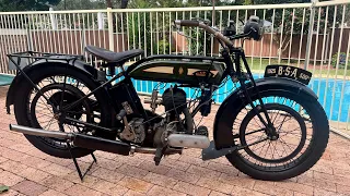 1925 BSA 500cc vintage classic motorcycle FOR SALE May 2024