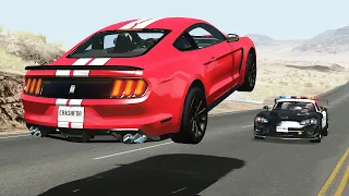 Out of Control Crashes #42 - beamNG drive