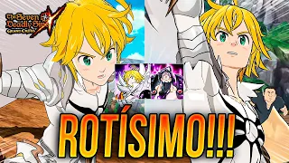 EL NUEVO REY DEMONIO!!! 🔥 MELIODAS GOD FEST DESTRUYE TODO EN PVP! 🙂 | Seven Deadly Sins: Grand Cross