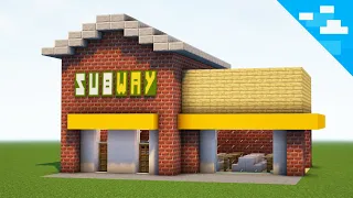 Minecraft: How To Make a Subway Restaurant!