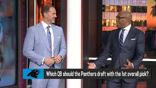 Who should the Panthers take with the No. 1 pick? NFL Total Access debates it