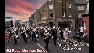 Bo'ness Children's Fair Festival - HM Royal Marine Band - Tune 3 - Army of The Nile