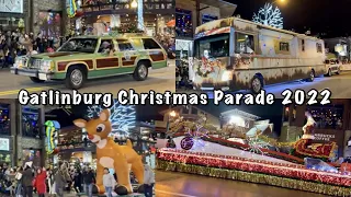 Gatlinburg Christmas Parade 2022 Smoky Mountains Tennessee @storytellerdonny