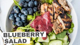 Guest-worthy Blueberry Chicken Salad (Paleo, AIP)