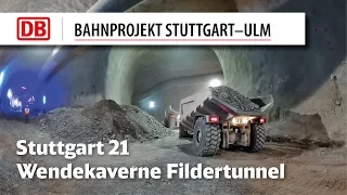 Wendekaverne Fildertunnel Stuttgart 21