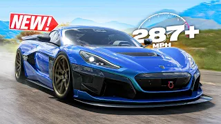 Forza Horizon 5 - NEW World's FASTEST Electric Rimac Nevera 287MPH+