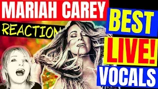🦋 Mariah Carey Reaction, Best Live Vocals  - Vocal Coach Reacts - Mariah Reaction Video