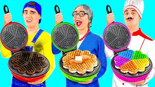 Sfida Di Cucina — Io vs Nonna | Chi vince la battaglia della cucina segreta PaRaRa Challenge