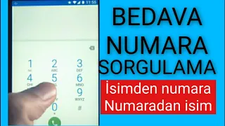 BEDAVA NUMARA SORGULAMA! (Turkcell, Türk Telekom, Vodafone Ücretsiz Numara Sorgulama)