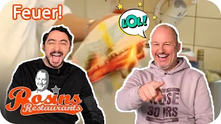 Lol! Die witzigsten Outtakes: Eko Fresh & Frank Rosin reagieren | Rosins Restaurants Kabel Eins