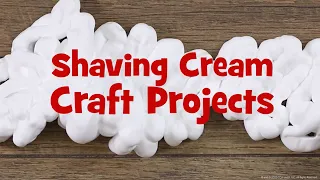 Shaving Cream Craft Projects for Kids