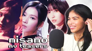 TWICE MISAMO「Do not touch」 MV Teaser MINA SANA MOMO [reaction]