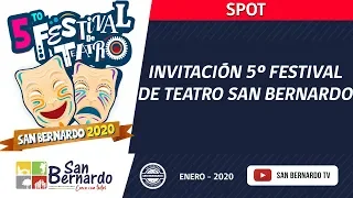 5° Festival de teatro San Bernardo 2020