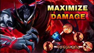 HAYABUSA TUTORIAL FOR BEGINNERS | HOW TO DEAL HIGH DAMAGE USING HAYABUSA | TIPS & TRICKS | MLBB