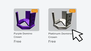 *NEW* ROBLOX IS GIVING AWAY FREE DOMINO CROWNS! 🥳😎