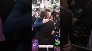 Chris Evans and Mark Ruffalo at the #AvengersEndGame Premiere in L.A.