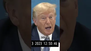 See Donald Trump under oath