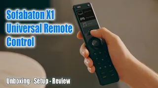 Sofabaton X1 Universal Remote Control - The only All-in-One SMART remote you need!