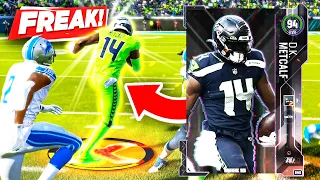 DK METCALF IS JUST A GLITCH! HE DESTROYS DEFENSES - Madden 23