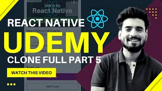 Udemy React Native Clone - Part 5 |  Details Screen With Animation | Engineer Codewala