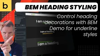 Styling a Header with Bricks Builder BEM