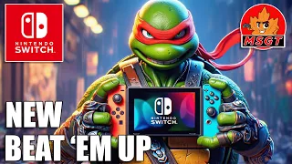 A New TMNT Arcade Beat 'Em Up is Coming to Nintendo Switch | TMNT Wrath of the Mutants