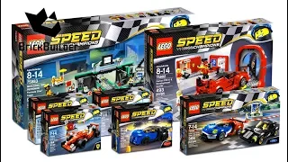 COMPILATION ALL LEGO Speed Champions 2017 - Speed Build for Collectors