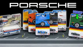 Hot Wheels Porsche Set & Team Transport (Chase Car?)