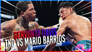 GERVONTA DAVIS VS MARIO BARRIOS