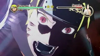 Naruto: Ultimate Ninja Storm 2 Boss fight Naruto Vs Sasuke Orochimaru hideout - 4K 60fps no commenta