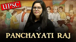 PANCHAYATI RAJ  Full Chapter in 1 video |  NCERT Polity for UPSC | UPSC Preparation