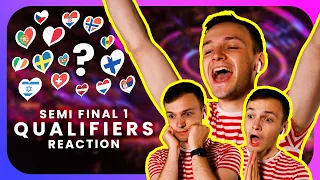 Eurovision 2023: SEMI FINAL 1 QUALIFIERS Reaction!! Live Results