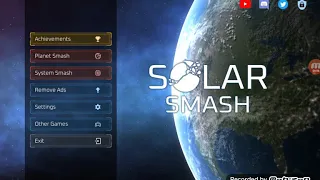 פוצצנו את כדור הארץ 😱 | Solar Smash