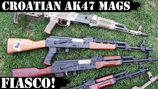 Croatian, AK 47 Magazines Fiasco