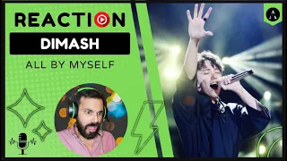 DIMASH - "All By Myself" by Eric Carmen - REACTION | THIS Was Insane!