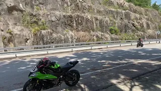 Kawasaki Z800 Flyby with SC Project CRT Slip On