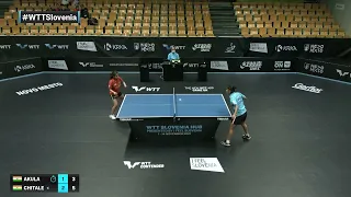 Sreeja Akula vs Diya Parag Chitale | WTT Contender Novo Mesto 2021 | WS | Qual