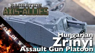 Review | BF Zrinyi Assault Gun Platoon 15mm (1/100) | Axis Allies - Flames of War