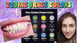 How To Match Your Braces Color To Your Unique Zodiac Star Sign!