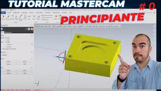 Curso Básico de Mastercam para Principiantes #0 | Setup