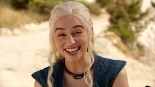 DAENERYS TARGARYEN FUNNY 1 _EMILIA CLARKE_ДЕЙЕНЕРИС СМЕШНЫЕ МОМЕНТЫ от ЭМИЛИИ КЛАРК.