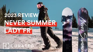 2023 Never Summer Lady FR Snowboard Review (2024 Same Tech; Different Graphic) | Curated