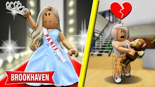 A MÃE QUE VIROU MODELO INTERNACIONAL E ABANDOUNOU A FILHA | Historinha no Brookhaven 🏡RP ROBLOX