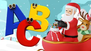 Christmas Phonics Song for Toddlers | A is for Apple | Phonics Sounds of Alphabet | ABC Phonic Song