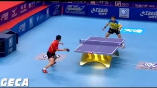 Timo Boll vs Ma Lin[China vs World Team Challenge 2012]