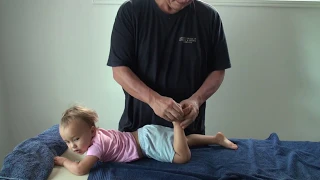 Toddler massage. How to massage children by Naturopath Brandon Raynor.