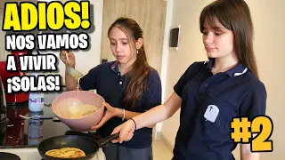 NOS VAMOS A VIVIR SOLAS CON 13 AÑOS ! *PROBLEMAS EN CASA* y VIENE MI PADRE! 😠 [ CAP 02 ]  | Arantxa